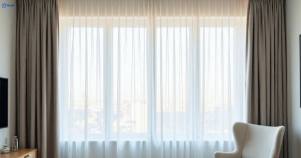 Restored vibrant drapes in munruben QLD after Matty Curtain Cleaning